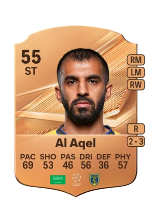 Al Aqel - 55 - Rare EA FC 27 card