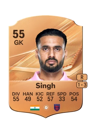 Singh - 55 - Rare EA FC 27 card