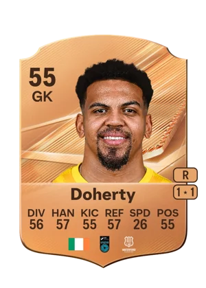 Doherty - 55 - Rare EA FC 27 card