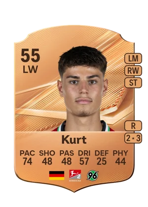 Kurt - 55 - Rare EA FC 27 card
