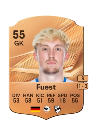 Fuest - 55 - Rare EA FC 27 card