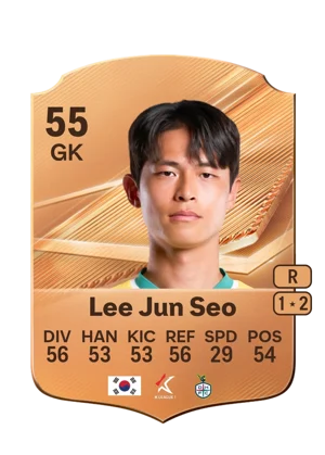 Lee Jun Seo - 55 - Rare EA FC 27 card