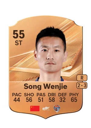 Song Wenjie - 55 - Rare EA FC 27 card
