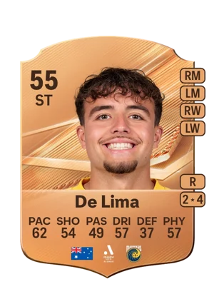 De Lima - 55 - Rare EA FC 27 card