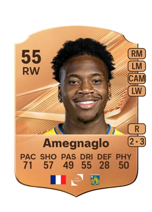 Amegnaglo - 55 - Rare EA FC 27 card