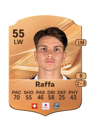 Raffa - 55 - Rare EA FC 27 card