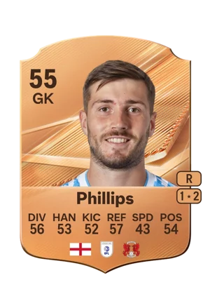 Phillips - 55 - Rare EA FC 27 card