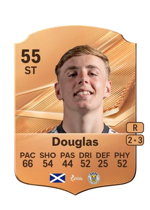 Douglas - 55 - Rare EA FC 27 card