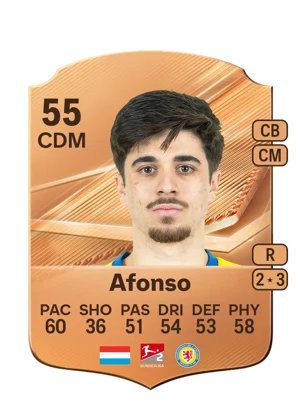 Afonso - 55 - Rare EA FC 27 card