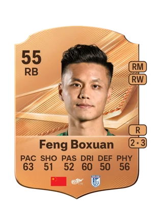 Feng Boxuan - 55 - Rare EA FC 27 card