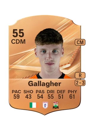 Gallagher - 55 - Rare EA FC 27 card