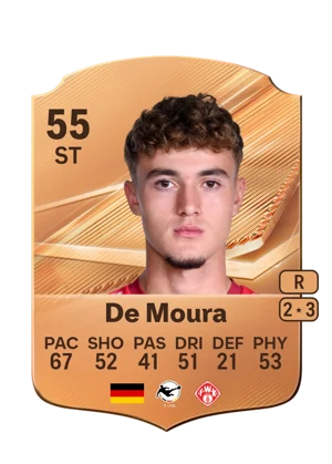 De Moura - 55 - Rare EA FC 27 card