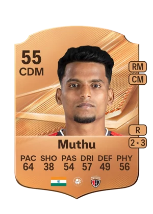 Muthu - 55 - Rare EA FC 27 card