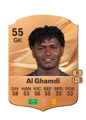 Al Ghamdi - 55 - Rare EA FC 27 card