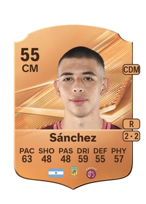 Sánchez - 55 - Rare EA FC 27 card