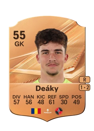 Deáky - 55 - Rare EA FC 27 card