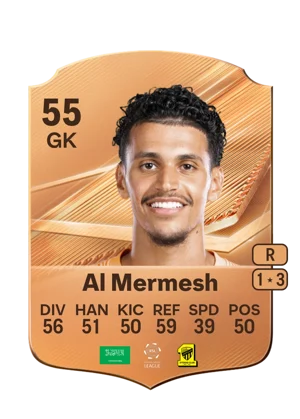 Al Mermesh - 55 - Rare EA FC 27 card