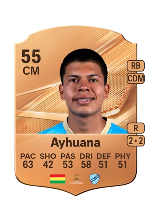 Ayhuana - 55 - Rare EA FC 27 card