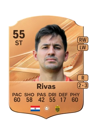 Rivas - 55 - Rare EA FC 27 card