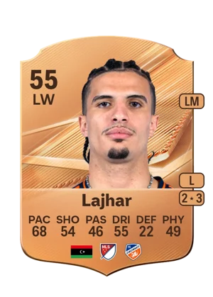 Lajhar - 55 - Rare EA FC 27 card