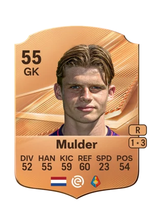 Mulder - 55 - Rare EA FC 27 card