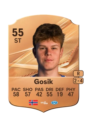Gosik - 55 - Rare EA FC 27 card