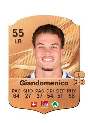 Giandomenico - 55 - Rare EA FC 27 card