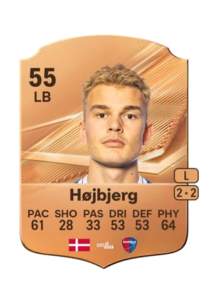 Højbjerg - 55 - Rare EA FC 27 card