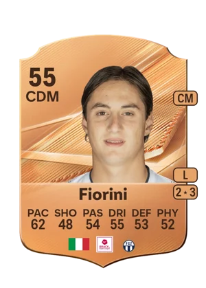 Fiorini - 55 - Rare EA FC 27 card