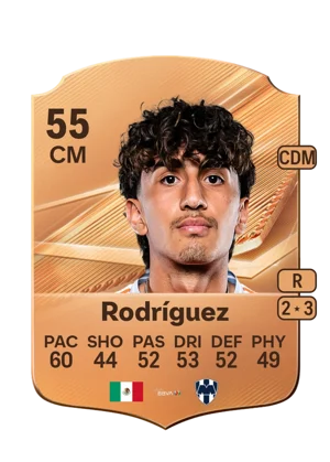 Rodríguez - 55 - Rare EA FC 27 card
