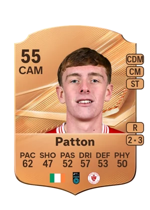 Patton - 55 - Rare EA FC 27 card