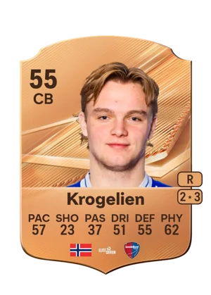 Krogelien - 55 - Rare EA FC 27 card