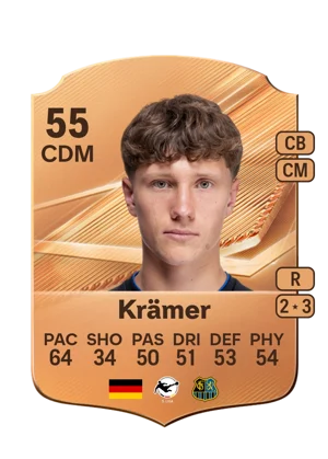 Krämer - 55 - Rare EA FC 27 card