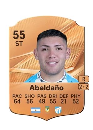 Abeldaño - 55 - Rare EA FC 27 card