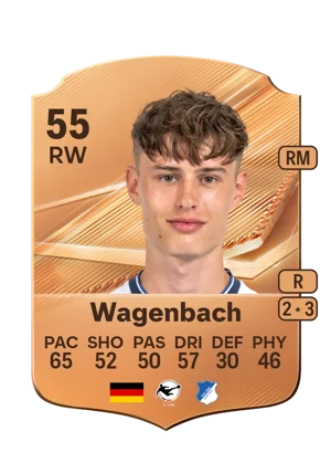 Wagenbach - 55 - Rare EA FC 27 card