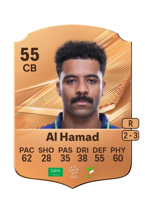 Al Hamad - 55 - Rare EA FC 27 card