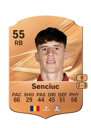 Senciuc - 55 - Rare EA FC 27 card