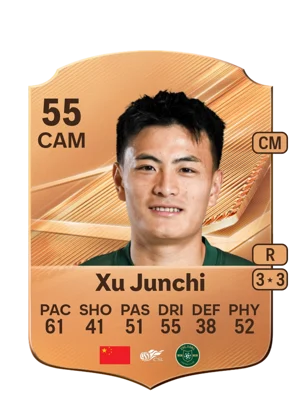 Xu Junchi - 55 - Rare EA FC 27 card