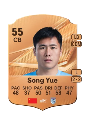 Song Yue - 55 - Rare EA FC 27 card