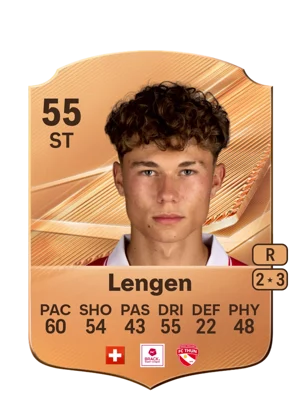Lengen - 55 - Rare EA FC 27 card