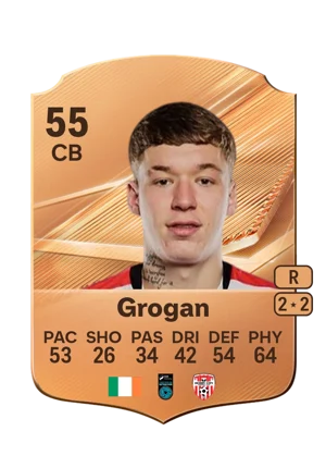 Grogan - 55 - Rare EA FC 27 card