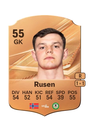 Rusen - 55 - Rare EA FC 27 card