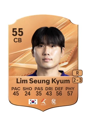 Lim Seung Kyum - 55 - Rare EA FC 27 card