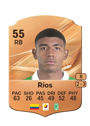 Ríos - 55 - Rare EA FC 27 card
