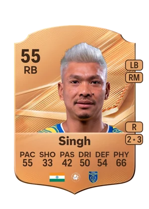 Singh - 55 - Rare EA FC 27 card