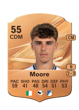 Moore - 55 - Rare EA FC 27 card