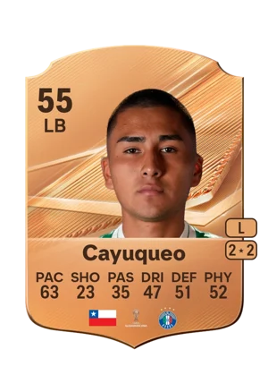Cayuqueo - 55 - Rare EA FC 27 card