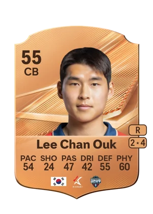 Lee Chan Ouk - 55 - Rare EA FC 27 card