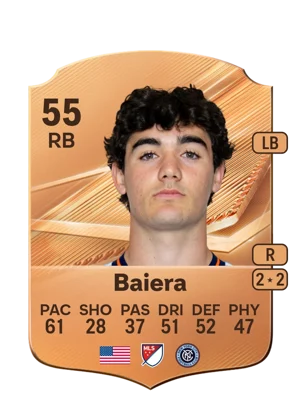 Baiera - 55 - Rare EA FC 27 card