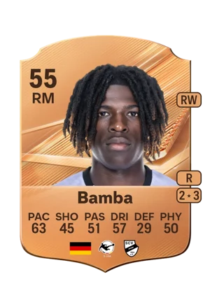 Bamba - 55 - Rare EA FC 27 card